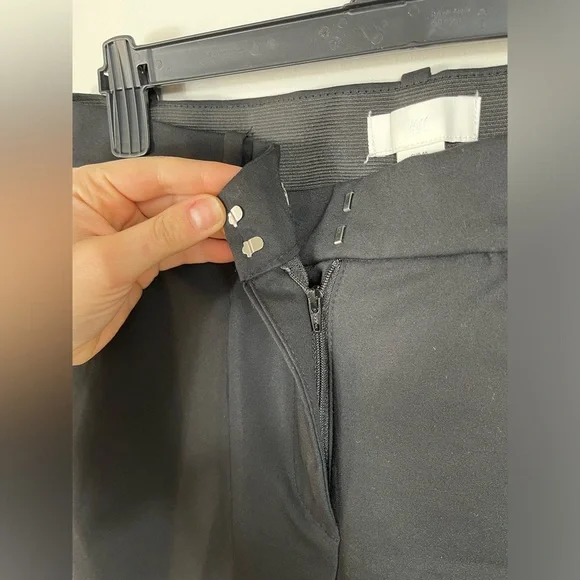 H&M Black Clasic Pants Business Casual Style Size 14 - Picture 8 of 15